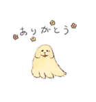 可愛い犬のLINEスタンプ（個別スタンプ：3）