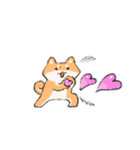 可愛い犬のLINEスタンプ（個別スタンプ：34）