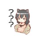 黒い猫タカコ（個別スタンプ：8）