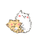 可愛いネコ ひらりスタンプ（個別スタンプ：8）