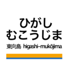 伊勢崎線(浅草-東武動物公園)+α（個別スタンプ：5）