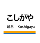 伊勢崎線(浅草-東武動物公園)+α（個別スタンプ：21）