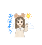 くまくましゃんスタンプ（個別スタンプ：5）