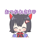 福猫ゆなのLINEスタンプ（個別スタンプ：16）