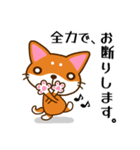 柴犬そらこ【毒舌】（個別スタンプ：18）