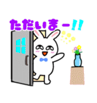 関西弁へんてこなうさぎ♡家族連絡用（個別スタンプ：15）