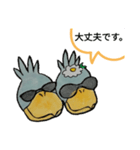 ハシビロコウのピロリン＆ヴィック(敬語編)（個別スタンプ：7）
