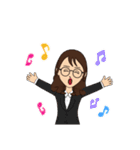 世界の可愛い女子のためのスタンプvol4（個別スタンプ：13）