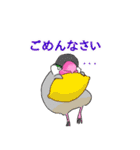 めんこい文鳥2 食べ物といっしょ（個別スタンプ：30）