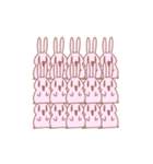 とちくるったうさぎさん（個別スタンプ：40）
