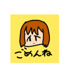 新井夜月の過去絵かき集めスタンプ（個別スタンプ：3）