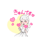 雪の妖精こゆきちゃん（個別スタンプ：6）