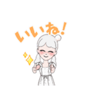 雪の妖精こゆきちゃん（個別スタンプ：8）