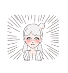 雪の妖精こゆきちゃん（個別スタンプ：12）