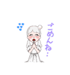 雪の妖精こゆきちゃん（個別スタンプ：14）