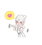 雪の妖精こゆきちゃん（個別スタンプ：16）