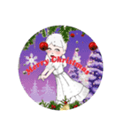 雪の妖精こゆきちゃん（個別スタンプ：22）