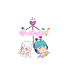 雪の妖精こゆきちゃん（個別スタンプ：24）