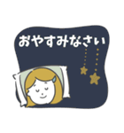 みんなに使える日常セット♪おかっぱちゃん（個別スタンプ：30）