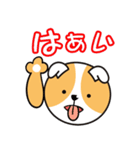 まったり犬のゆる～い会話（個別スタンプ：11）