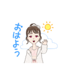 お眠なかじょ子ちゃん（個別スタンプ：6）