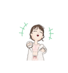 お眠なかじょ子ちゃん（個別スタンプ：8）