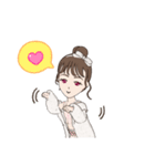 お眠なかじょ子ちゃん（個別スタンプ：15）