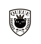 QUEUE猫スタンプ（個別スタンプ：16）