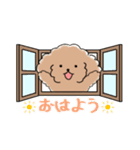 ふわふわトイプードル2（個別スタンプ：2）