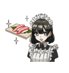 カジュアル！メイドちゃんスタンプ（個別スタンプ：22）