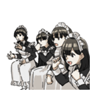 カジュアル！メイドちゃんスタンプ（個別スタンプ：23）