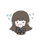 ちびちび女の子（個別スタンプ：4）