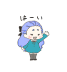 ちびちび女の子（個別スタンプ：5）