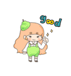 ちびちび女の子（個別スタンプ：6）