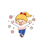 ちびちび女の子（個別スタンプ：13）