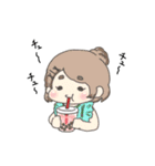 ちびちび女の子（個別スタンプ：19）