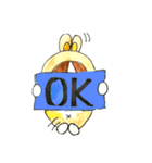 OK、（個別スタンプ：1）