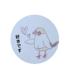 うちの文鳥その2（個別スタンプ：1）