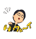 毎日理系メガネ男子（挨拶）（個別スタンプ：24）