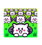 [毎日使える]にこねこちゃんLINEスタンプ2（個別スタンプ：19）