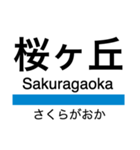 小田原線(相模大野-小田原)+αの駅名（個別スタンプ：26）