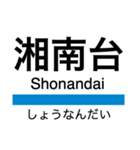 小田原線(相模大野-小田原)+αの駅名（個別スタンプ：29）