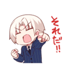 うちの会社の小さい先輩の話2（個別スタンプ：21）