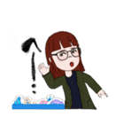 ミルククリームのスタンプ（個別スタンプ：7）