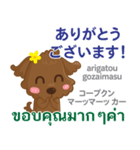 るぅ 丁寧なタイ語Pop-up タイ語·日本語（個別スタンプ：8）