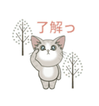 【とびだす】仔猫のぽんにゃん☆毎日使える（個別スタンプ：13）