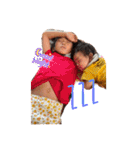 もも、とお、まゆ、けい可愛い子stamp（個別スタンプ：2）