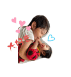 もも、とお、まゆ、けい可愛い子stamp（個別スタンプ：21）