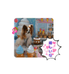 ぱぴぱぴパピヨン94（個別スタンプ：16）