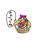 慰めてくれるウォンバットさんとなかまたち（個別スタンプ：23）